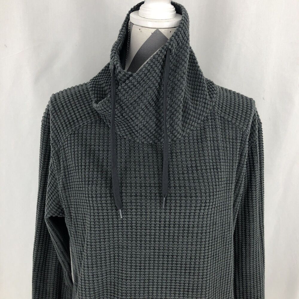 COLUMBIA Crestone Ridge Long Sleeve Cowl Turtleneck Pullover Sweatshirt Small